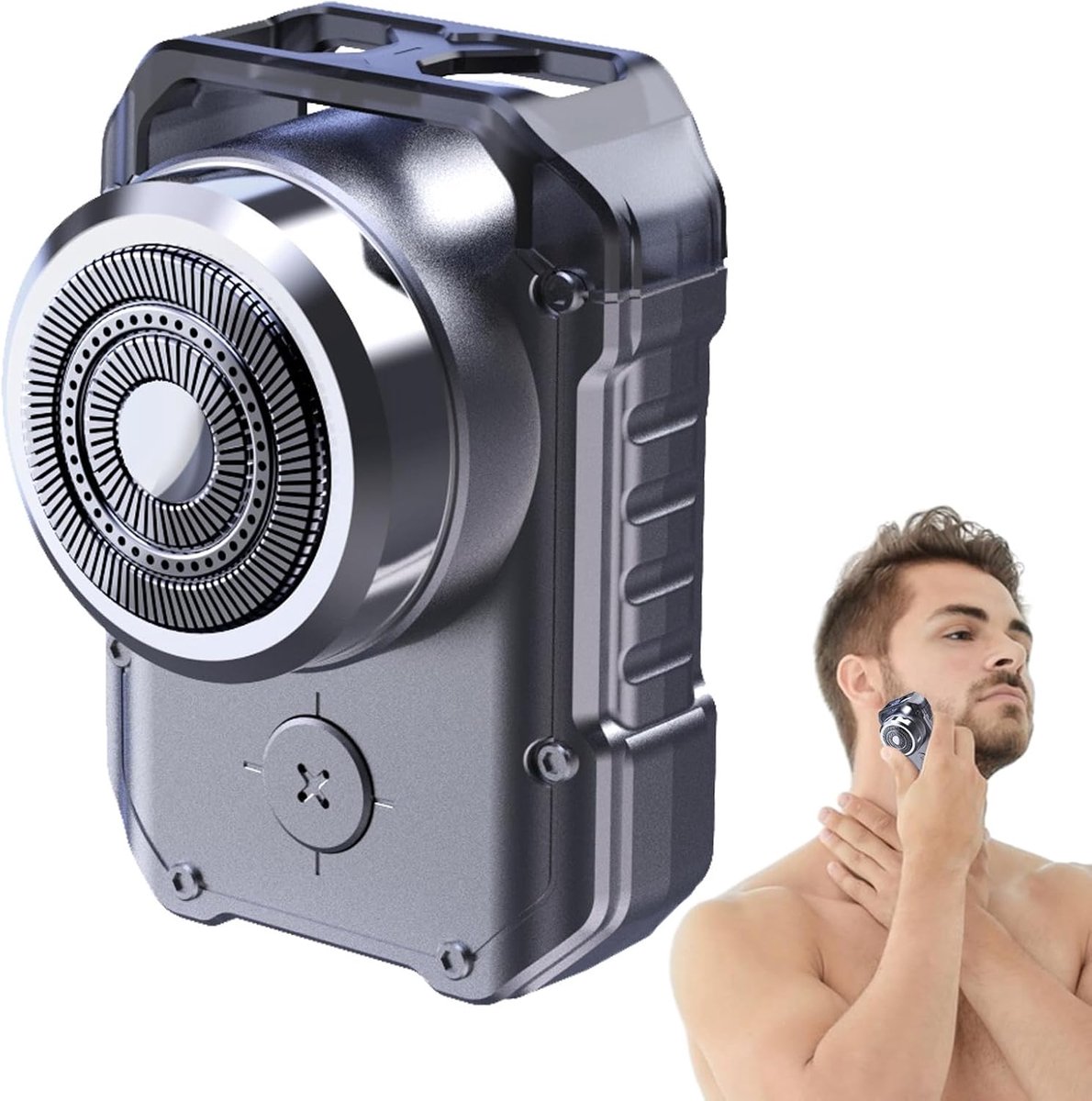 Elektrisch Scheerapparaat - Mini Scheerapparaat - Reizen en Verzorging - USB Oplaadbaar - Compact Formaat - Zwart