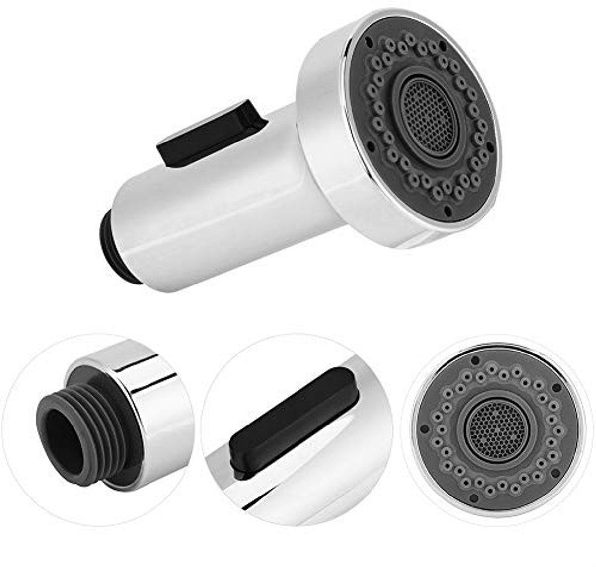Dailygoods- Sproeikop 2 functies - Keukensproeikop - Afneembaar - G1/2 inch - Hoogwaardig