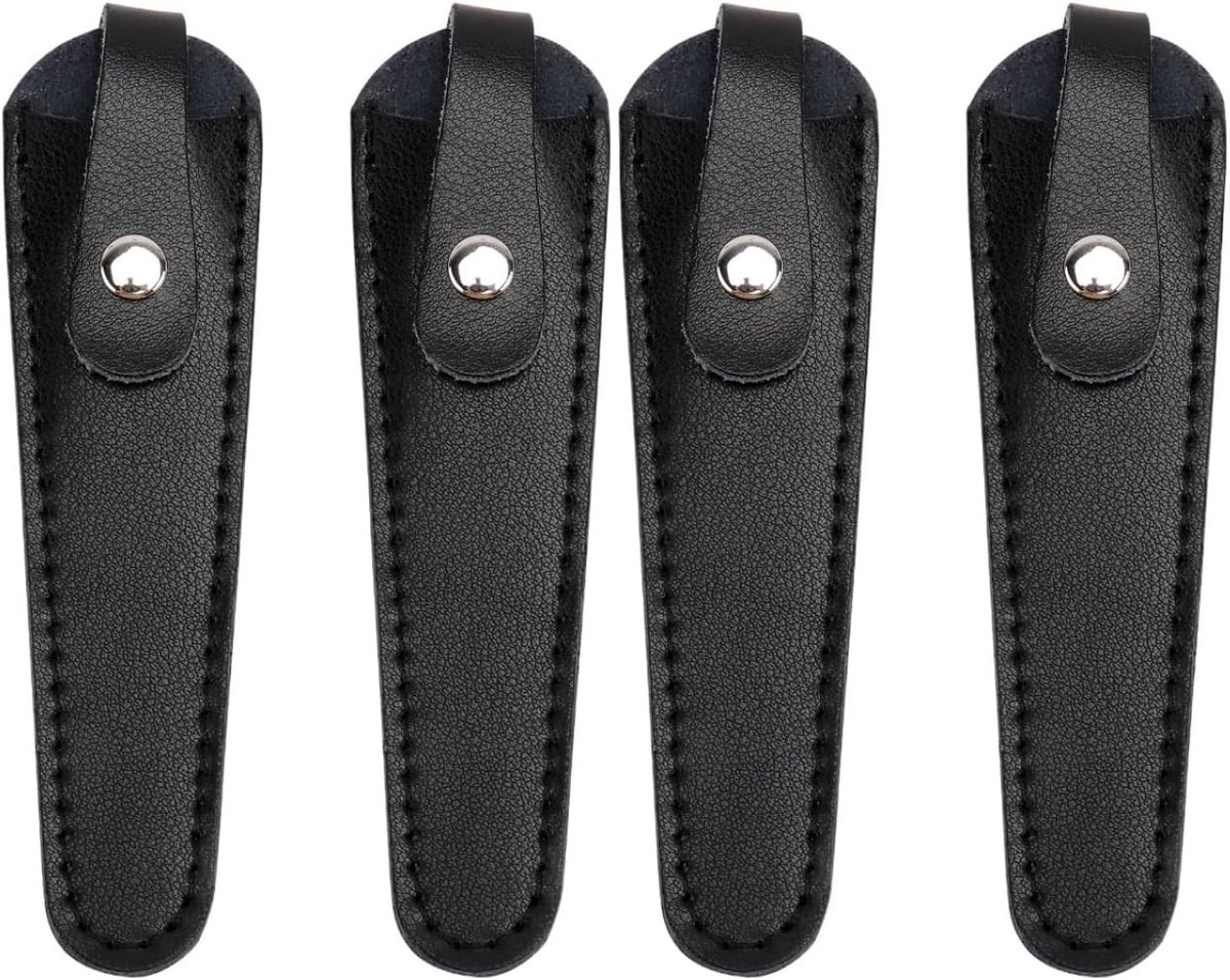 4-delige set professionele scharen voor kappers en schoonheidsspecialisten met beschermhoezen voor thuisgebruik en reizen, ideaal voor knippen en trimmen