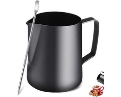 RVS Melkopschuimer 900ml - Ideaal voor Cappuccino, Espresso en Latte Art maken