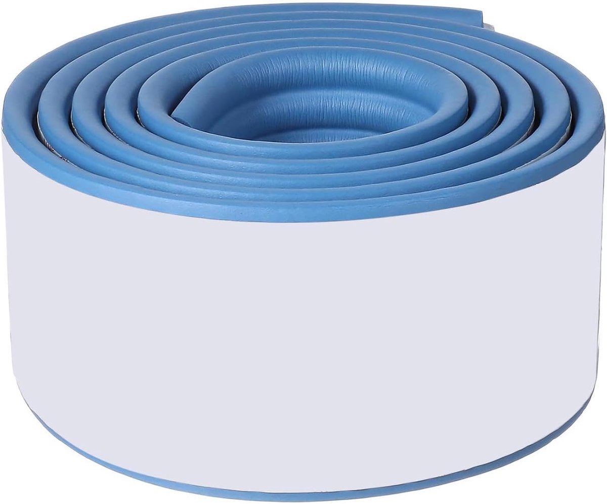 Schuimrubber Hoekbeschermers - Randbescherming - Kindveiligheid Huis - Zelfklevend Schuim - 200 cm Lengte - Grijs