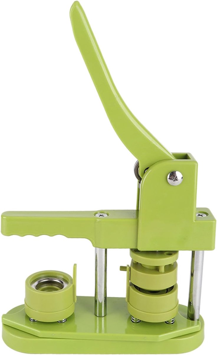 Knopenmaker Machine - Badge Pers - Gepersonaliseerde Pins - Ergonomisch Ontwerp - 32 mm - Zwart