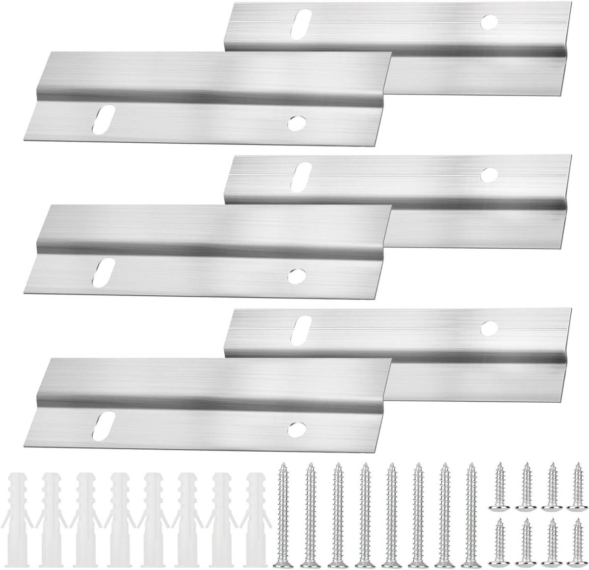 Zware Franse Cleat Fotohaak met 10CM Z-Bar voor Veilig Ophangen van Spiegels en Wanddecoratie
