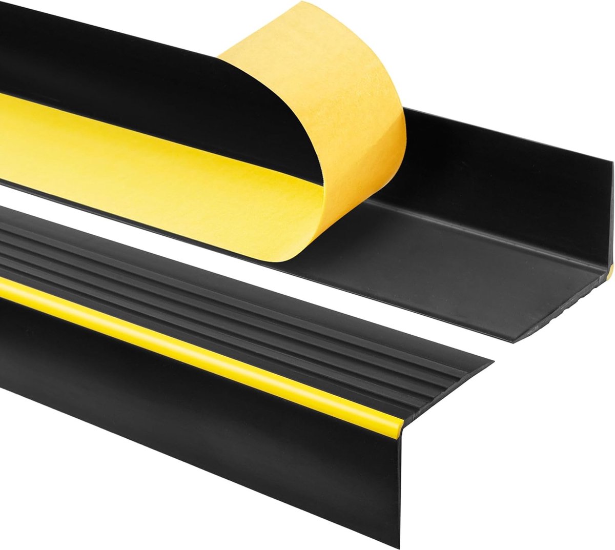 Traprandprofiel Zelfklevend - Antislip Profiel - Trap Veilig Maken - Met Insteekmogelijkheid - 165cm - Zwart