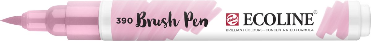 Ecoline - Brushpen - Pastel roze - Talens