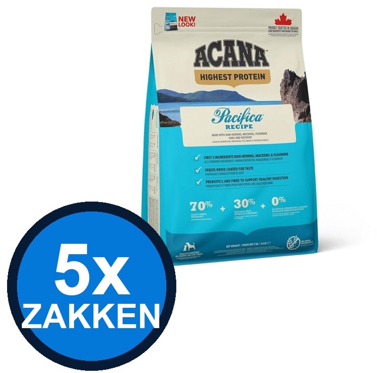 Acana Acana - Highest Protein Dog Pacifica - Hondenvoer Droogvoer - 2 kg