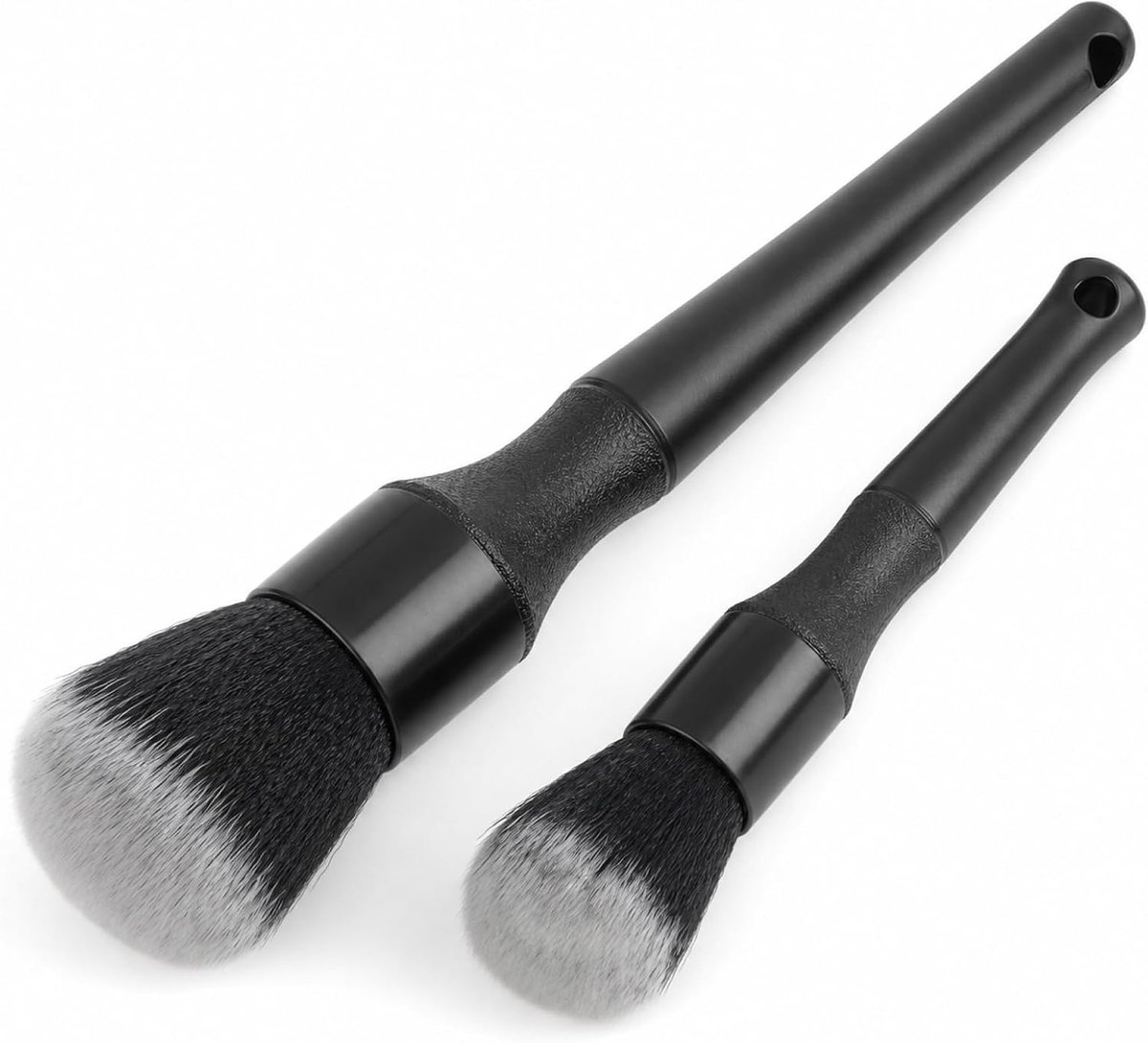2 stuks reinigingsborstels, detailingkwast auto, 16 cm en 24 cm, ultrazachte borstelharen voor binnen- en - ShopVlot