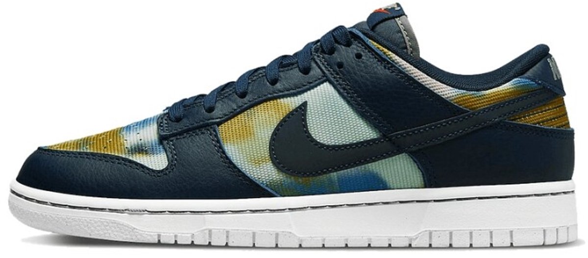 Nike Dunk Low Graffiti Blauw