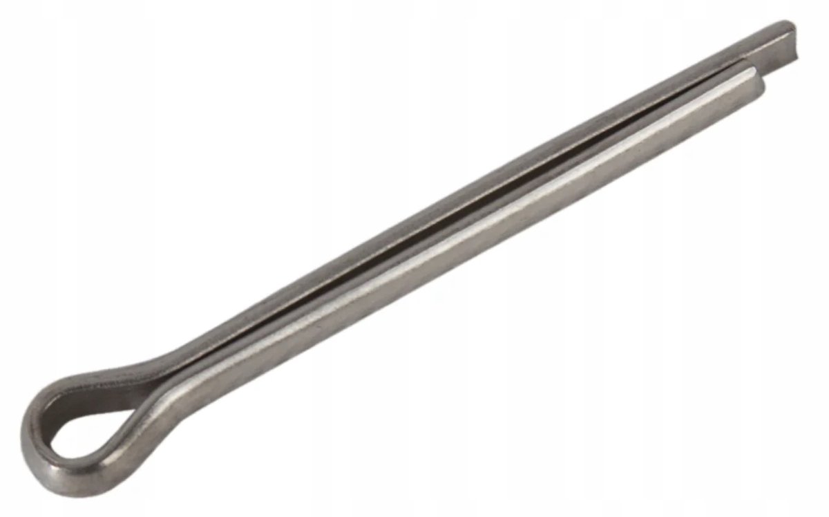 RVS Borgpennen 2x12 mm ISO 1234 Staal 500 Stuks