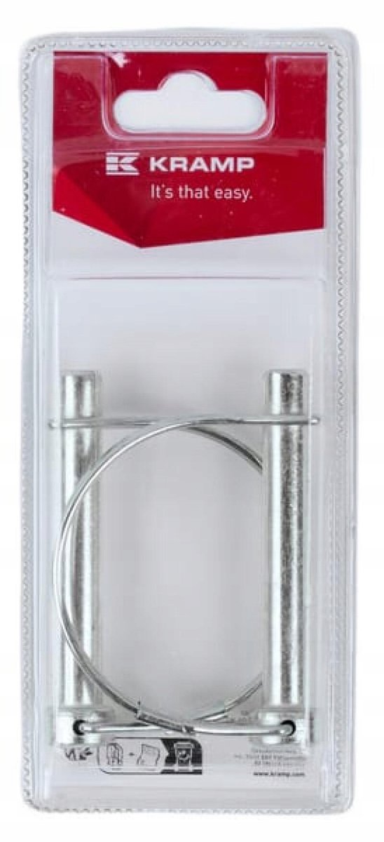 Kramp Borgpen 10 mm x 70 mm blister (2 stuks)