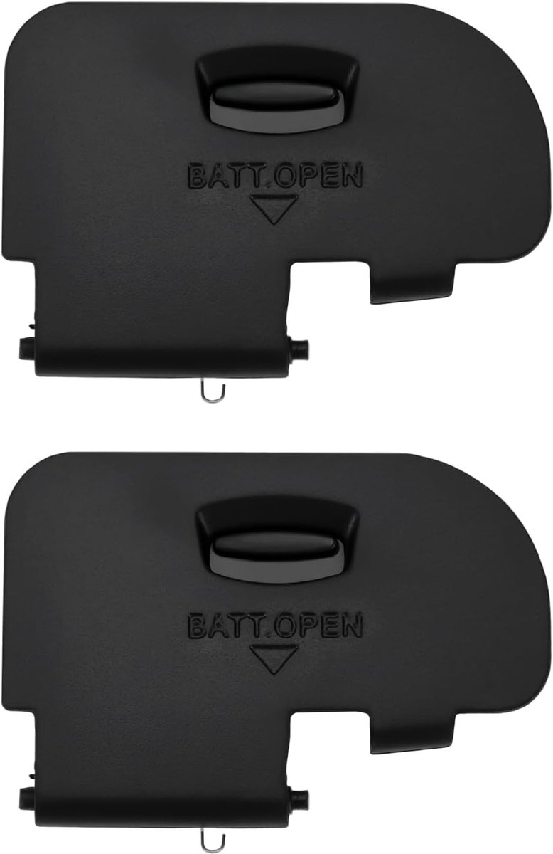 Camera batterijdeksel - 2 stuks - vervangingsonderdeel - eenvoudig te installeren - ShopVlot