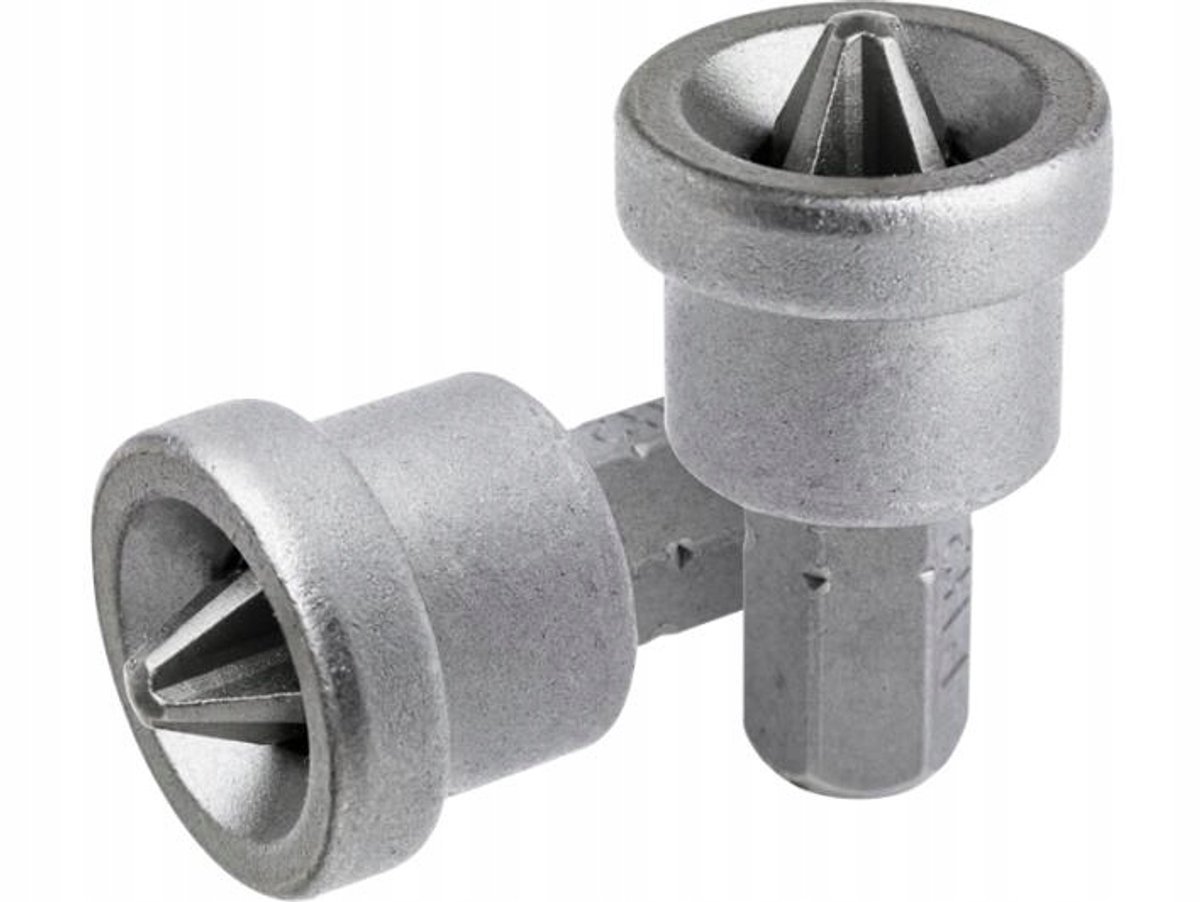 Schroefbits PH2 x 25mm met diepteaanslag, 2 stuks