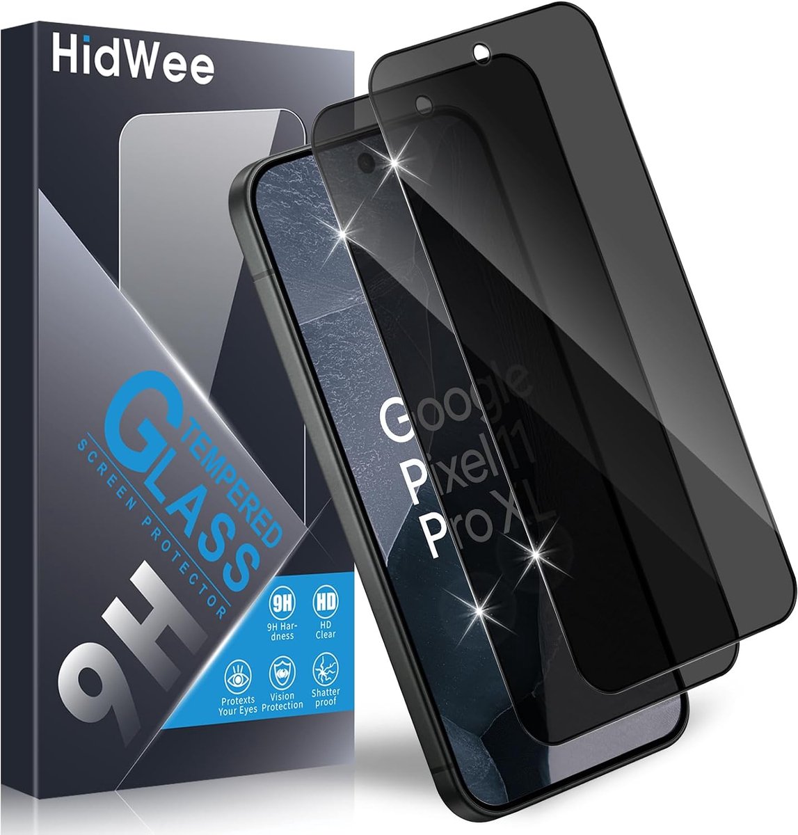HidWee Privacy Screen Protector voor Google Pixel 11 Pro XL Beschermfolie - ShopVlot