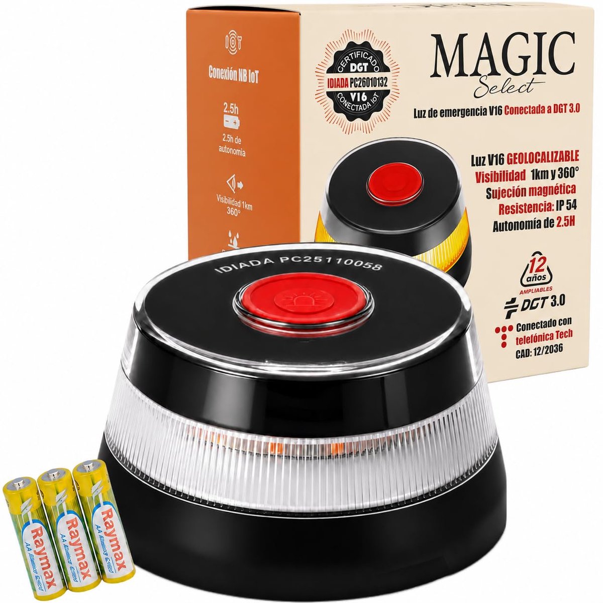 Noodlicht LED - Oplaadbaar - Compact - Veiligheid voor onderweg - ShopVlot