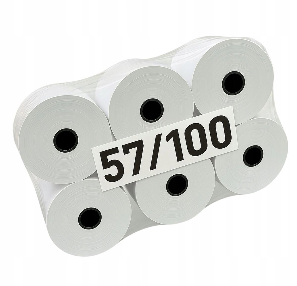 Thermische Rol 57x100m (6 stuks) - Kassa & Printer Papier