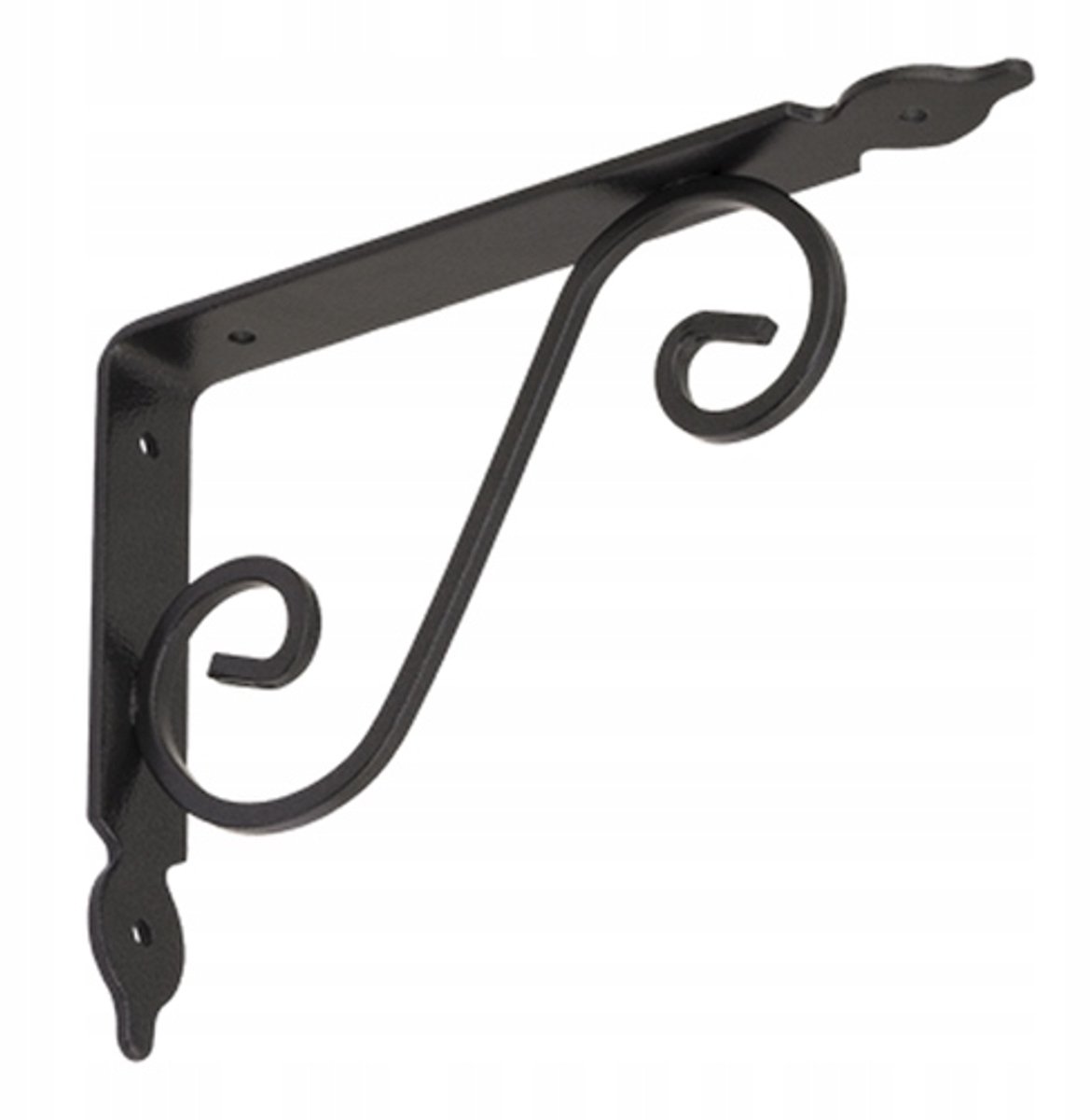 DOMAX WOZ 190 Ornamentale Plankdrager Zwart Metaal