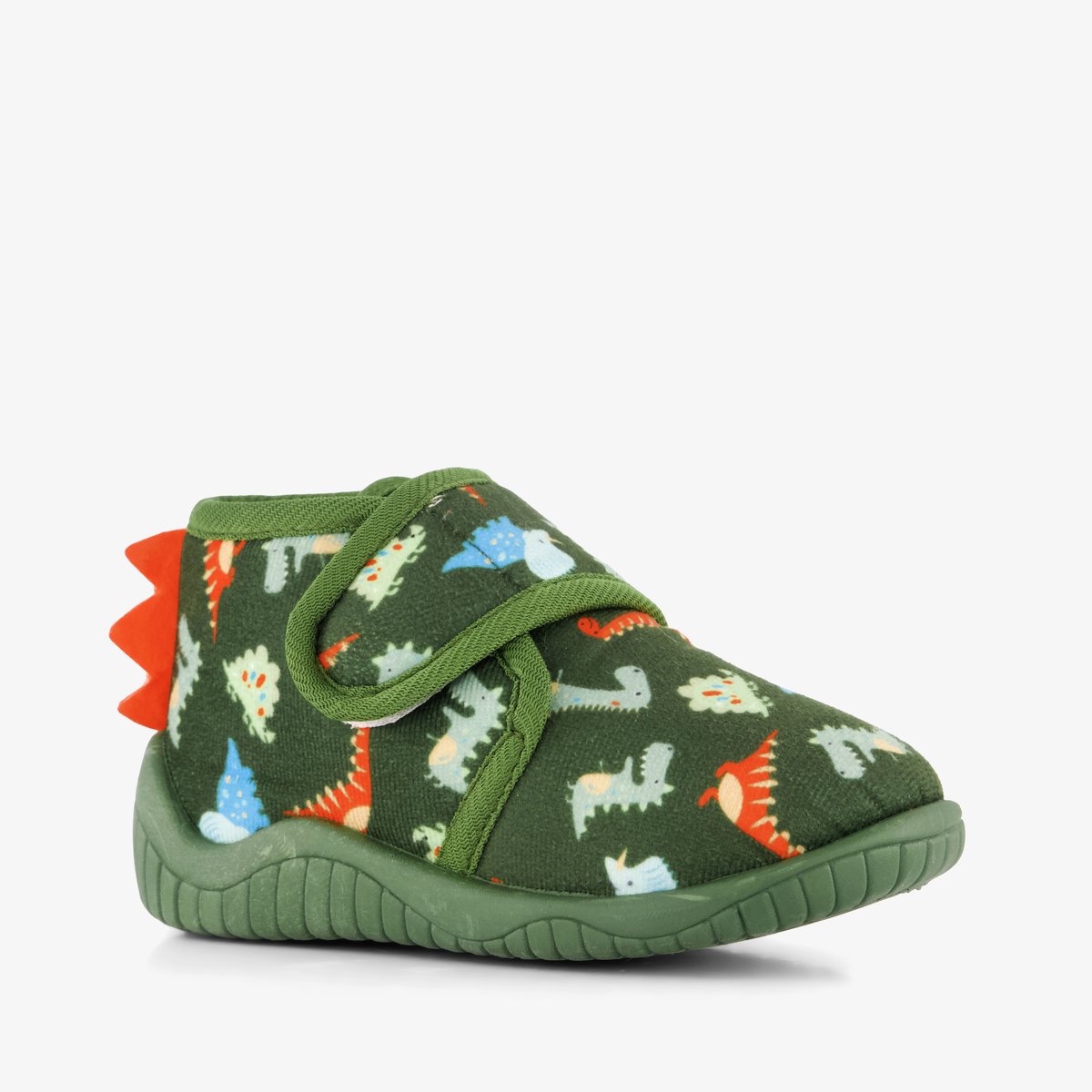 Thu!s jongens pantoffels met dino's groen - Maat 20 - Sloffen