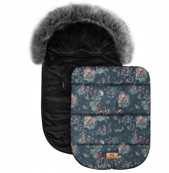 Baby slaapzak voor kinderwagen, reiswieg, slee - 85cm, waterdicht — afbeelding 2