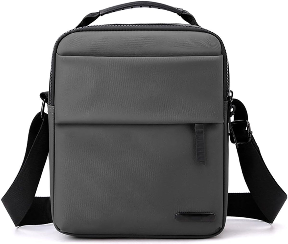 Men's Shoulder Bag, Shoulder Bag Men, PU Leather Men Bag Handbag Waterproof Crossbag Mobile Phone Bag for Work, Daily - ShopVlot