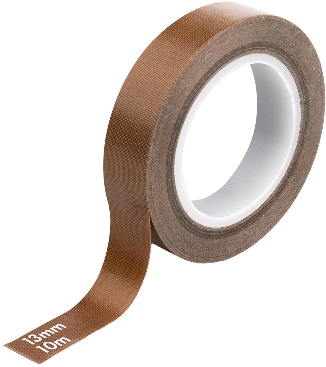 On1shelf Self Adhesive PTFE Teflon Tape - 13mm, 19mm, 25mm - High Temperature 300°C Anti-Static Insulation Tape - ShopVlot