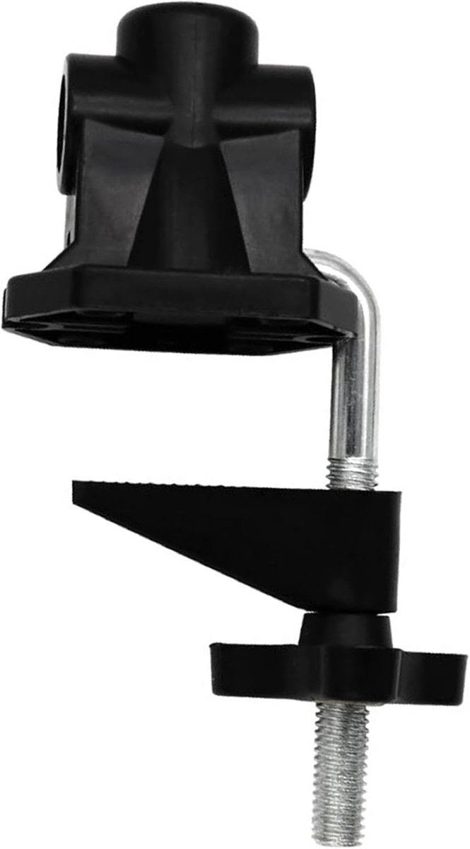 Replacement Desk Lamp Clip, Rugged Desk Clamp, Universal Clamp Base, Adjustable for Microphone Arm, Table Lamp Holder - ShopVlot