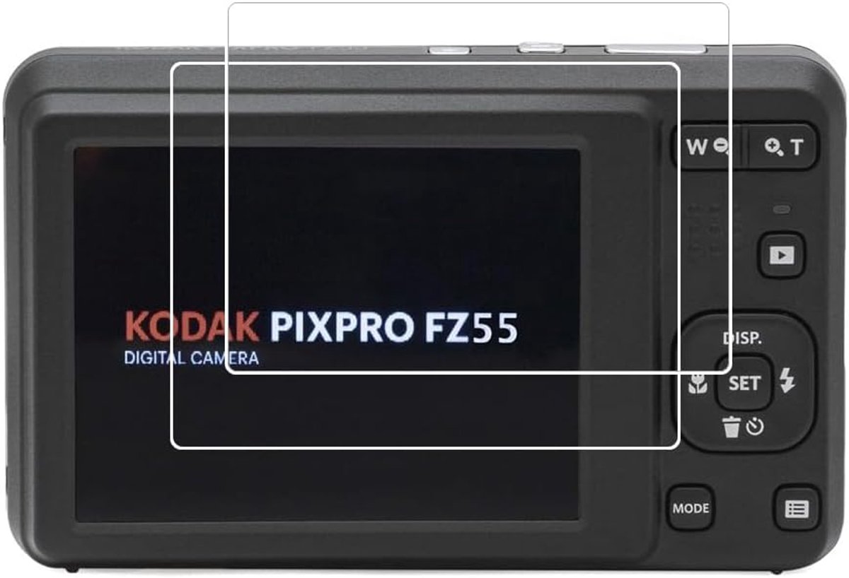 Walieoka Screen Protector Compatible with KODAK PIXPRO FZ55,9H Hardness Tempered Glass Screen Protector Film, Scratch - ShopVlot