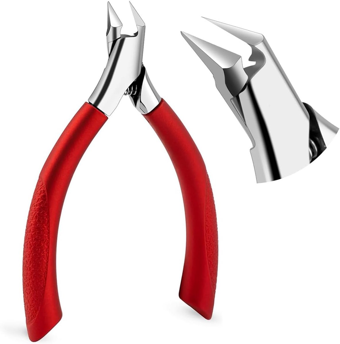 Nageltang voor ingegroeide teennagels en dikke nagels, nagelknipper van roestvrij staal, ergonomisch - ShopVlot