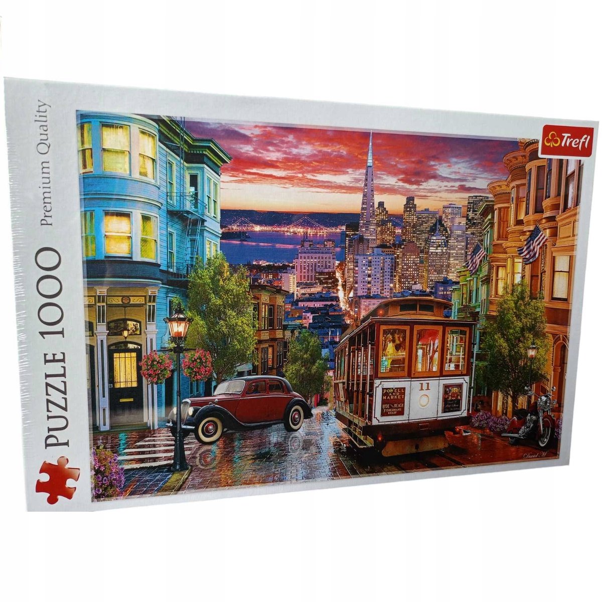 Puzzel San Francisco Trolley 1000 Stukken
