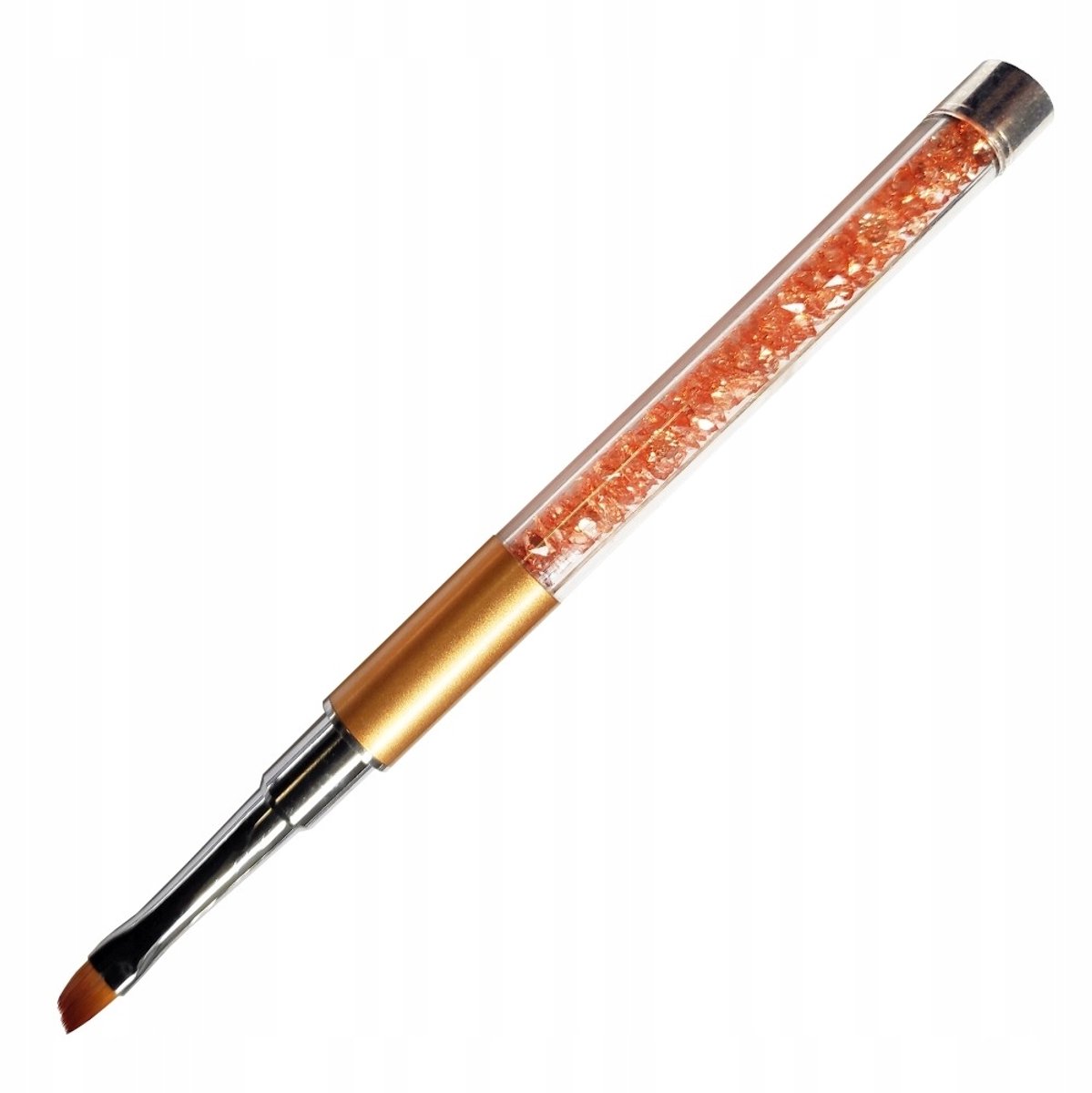 Opvouwbare Gel Penseel #6 Gouden Schuine Borstel