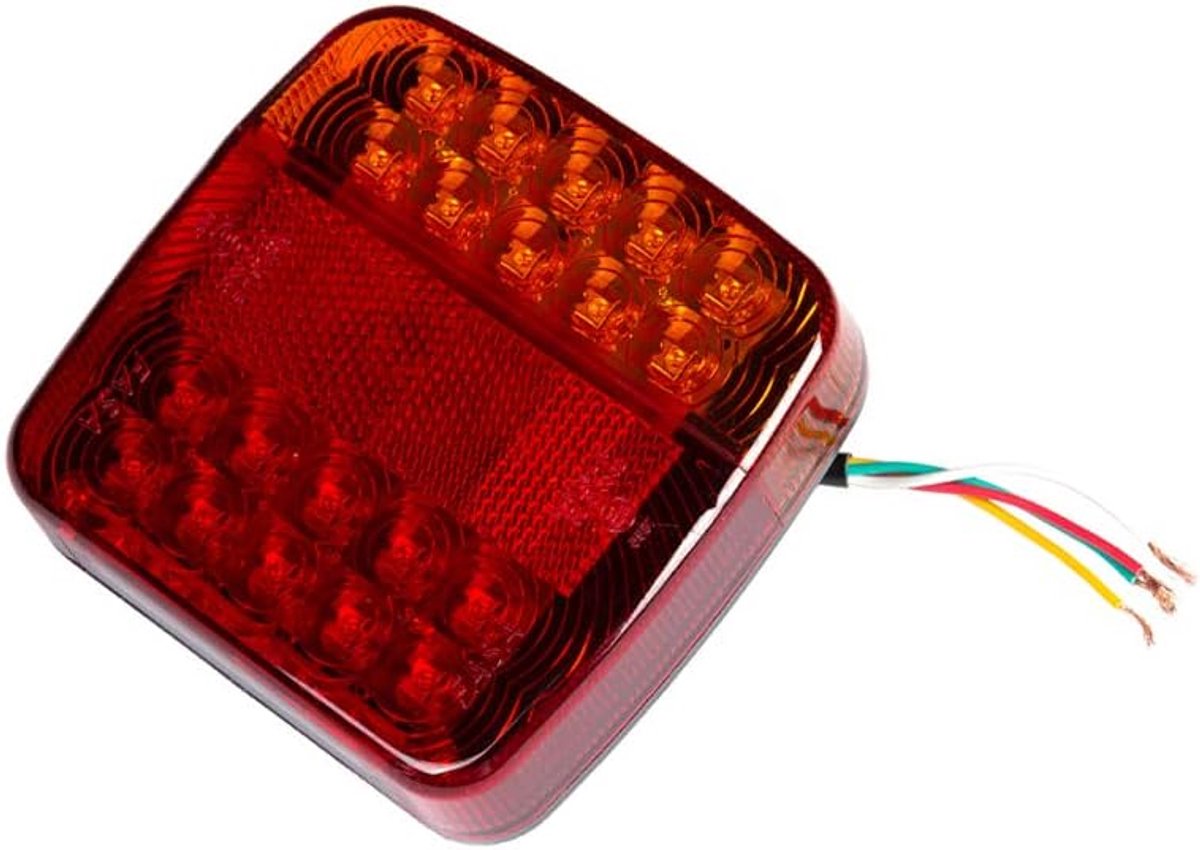 Trailer, Rear Lights, Brake Light, 12 V, for Caravan, Motorhome, Truck, Trailer (20') - ShopVlot