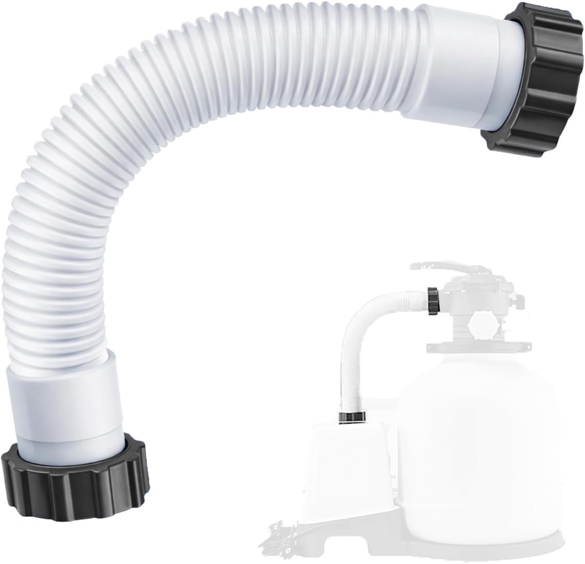 Voor intex zwembadslang 40 cm - reserveslang voor zandfilter en zwembadpomp, herbruikbaar 26371CA 26371EH 28647EG - ShopVlot