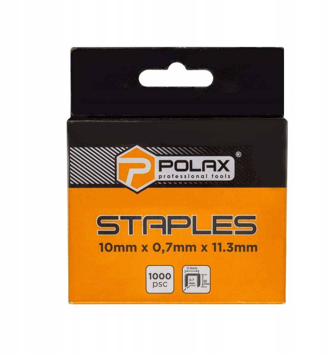 Merkloze A/53 nieten 10x0.7x11.3mm, 1000 stuks