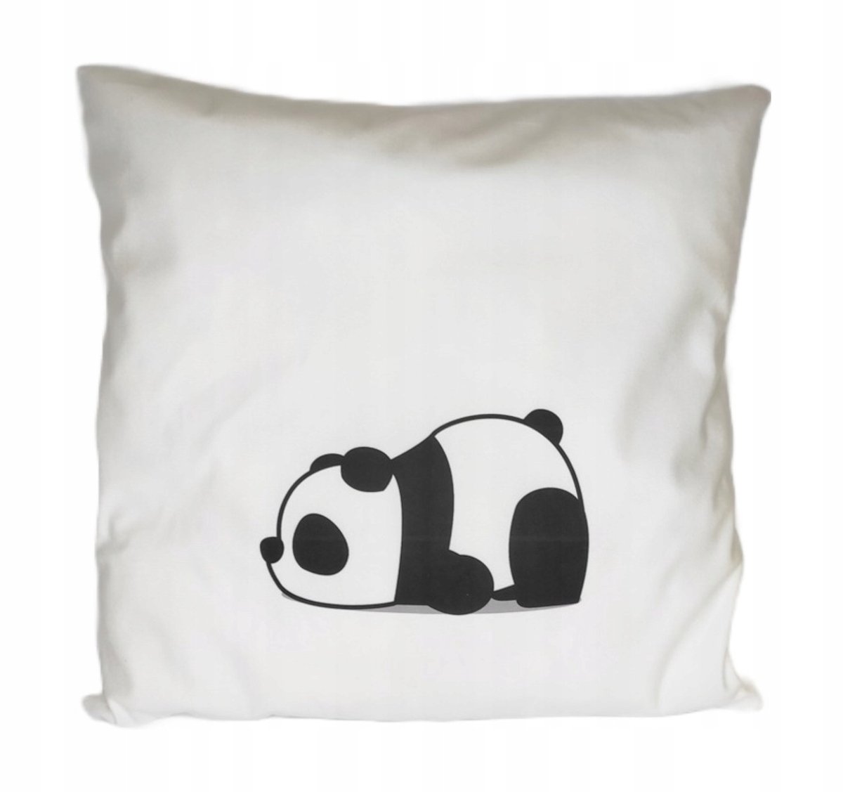 Decoratieve Panda Kussenhoes 45x45 cm - Wit Zwart