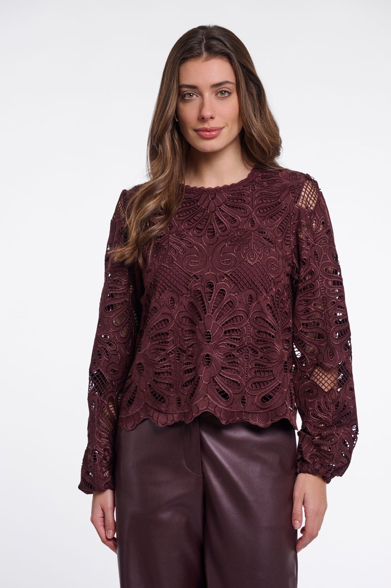 Rino & Pelle Tops & Blouses - Jaike blouse - Bruin
