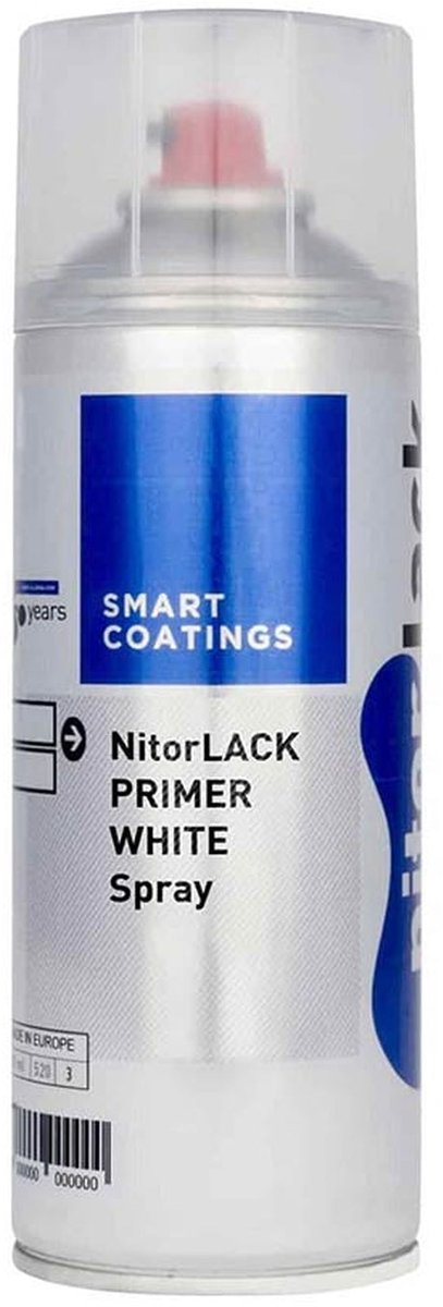 NitorLACK N240034160 nitrocellulose primer White 400ml spuitbus