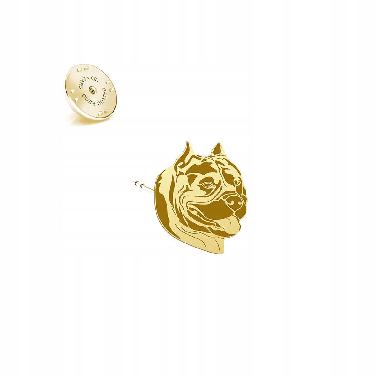 Goud American Bully Speld 925 - Uniek Dames Sieraden Cadeau