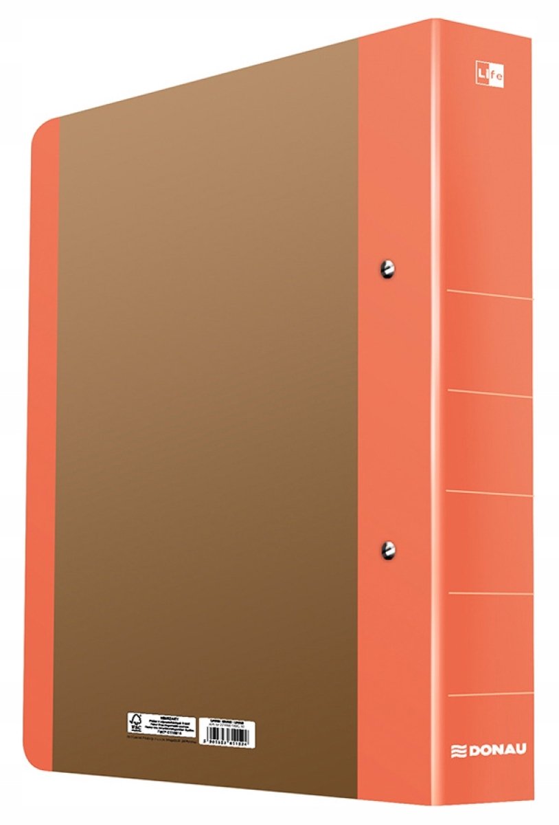 Donau Life Ringbandkaart A4 50mm Oranje FSC Gecertificeerd