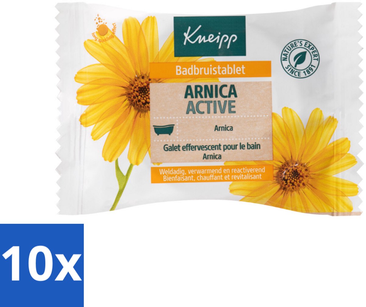 Kneipp - Badbruistablet - Arnica - Bulkverpakking - 10 stuks