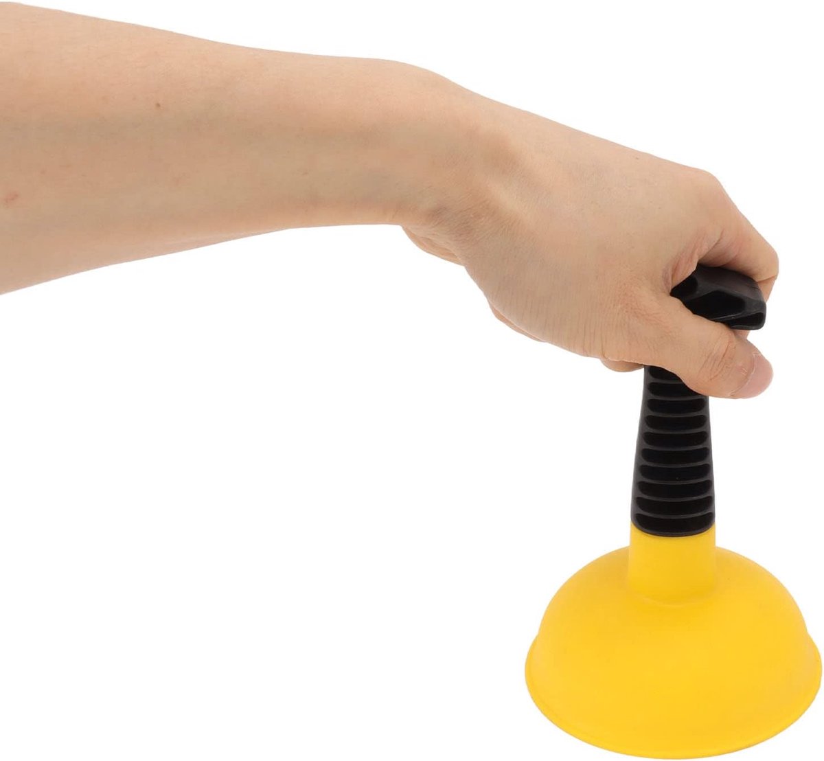 Mini plunjer krachtig - anti-slip handvat - efficiënt voor toilet, badkuip en gootsteen - ShopVlot