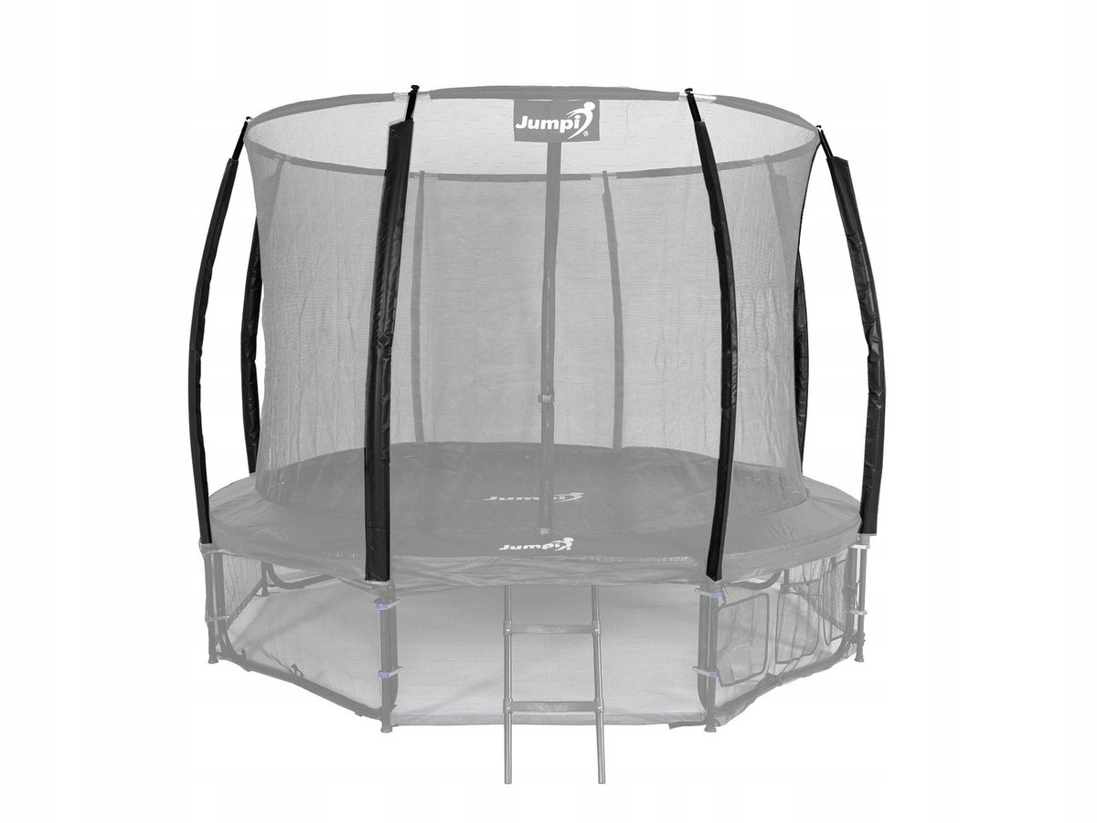 Beschermhoes voor Trampolinespaak - Zwart, 165 cm