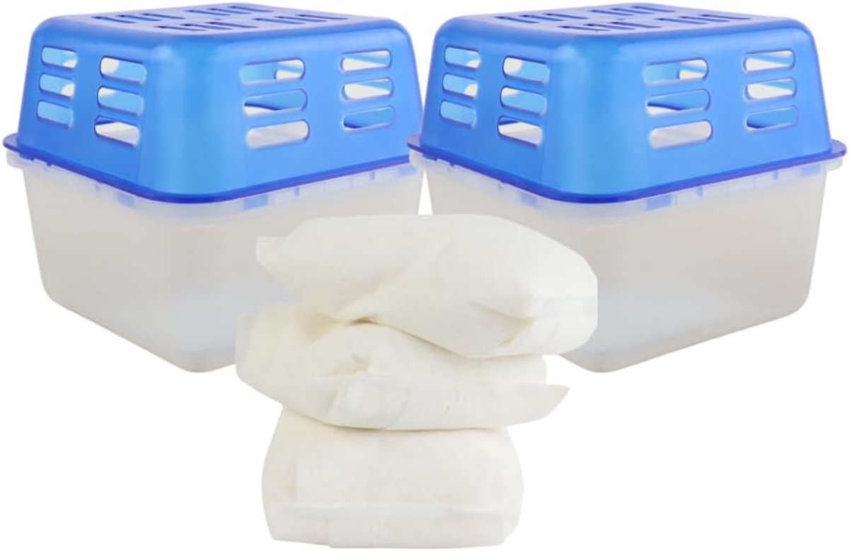 Ontvochtiger 400 ML - Navulbaar met 3 navullingen - Absorberend - Ideaal voor vochtige ruimtes - ShopVlot