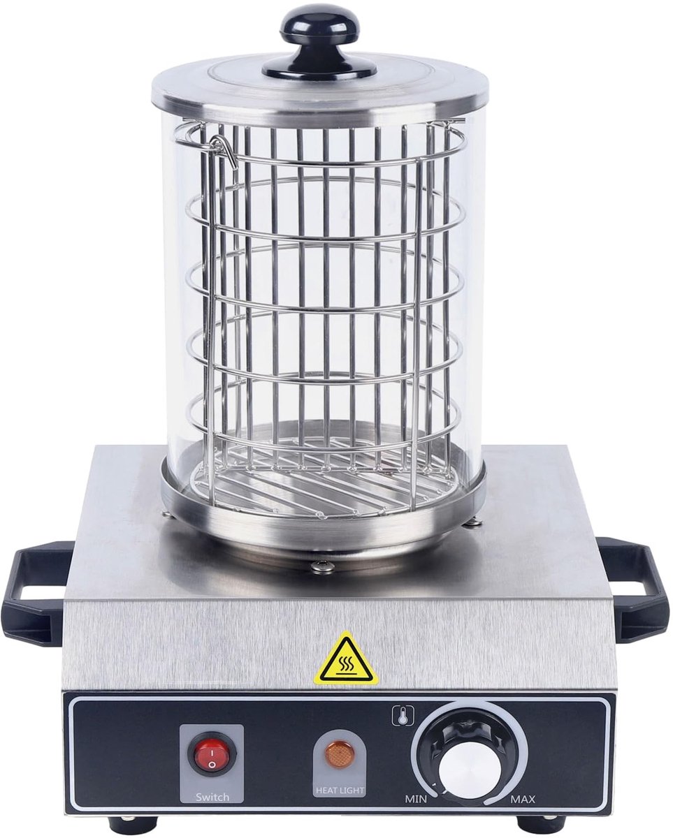 Solidchoice - Professionele RVS Sausage Warmer met Temperatuurregeling