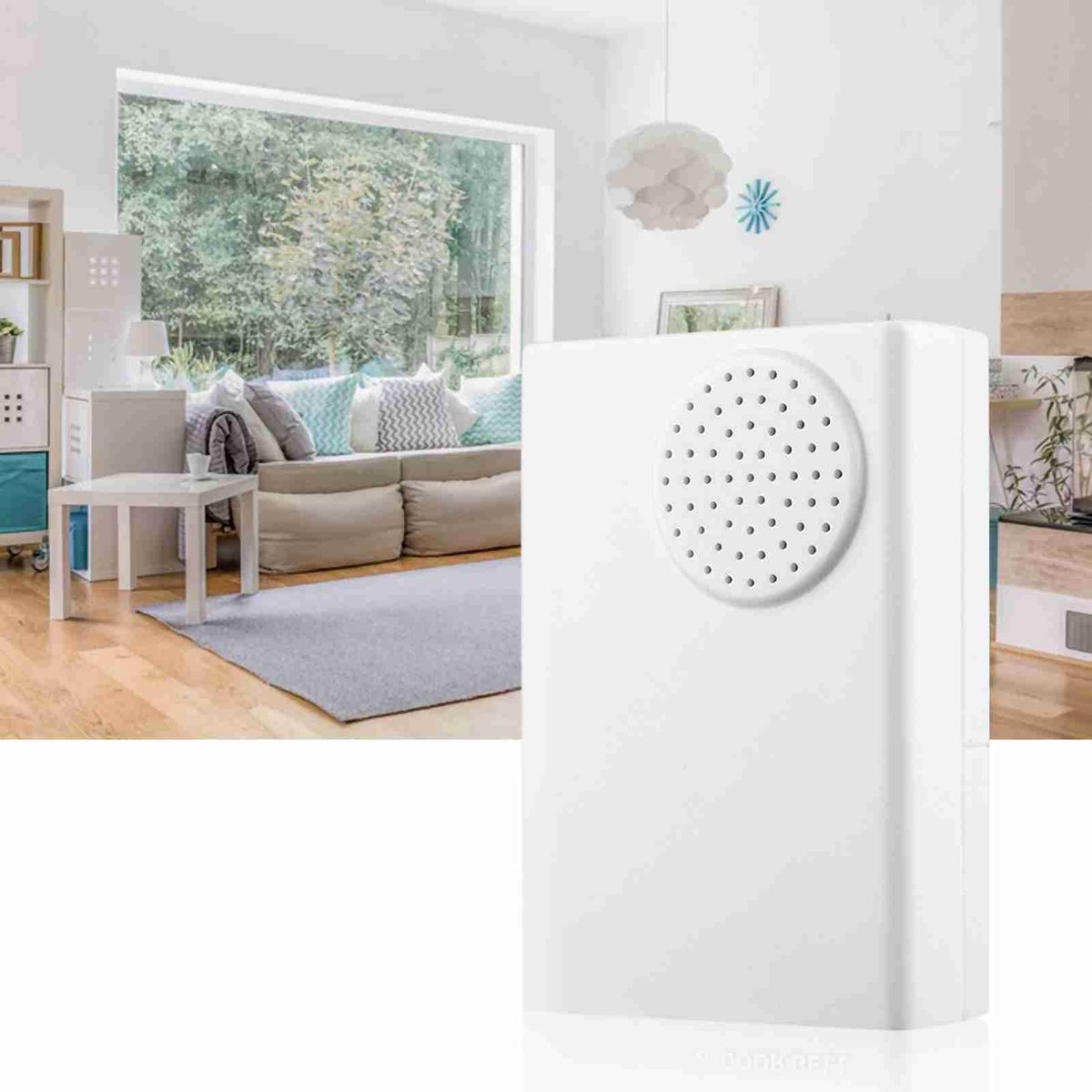 Solidchoice - Bedrade Deurbel met 12V Chime en 90DB Geluid