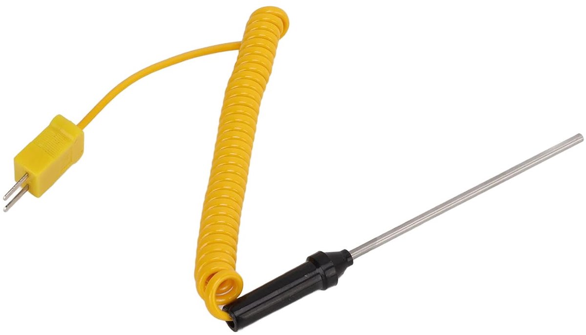 Industrial Heat Resistant Steel Thermocouple Sensor, K Type Thermocouple Heat Resistant Steel Thermocouple Sensor With - ShopVlot