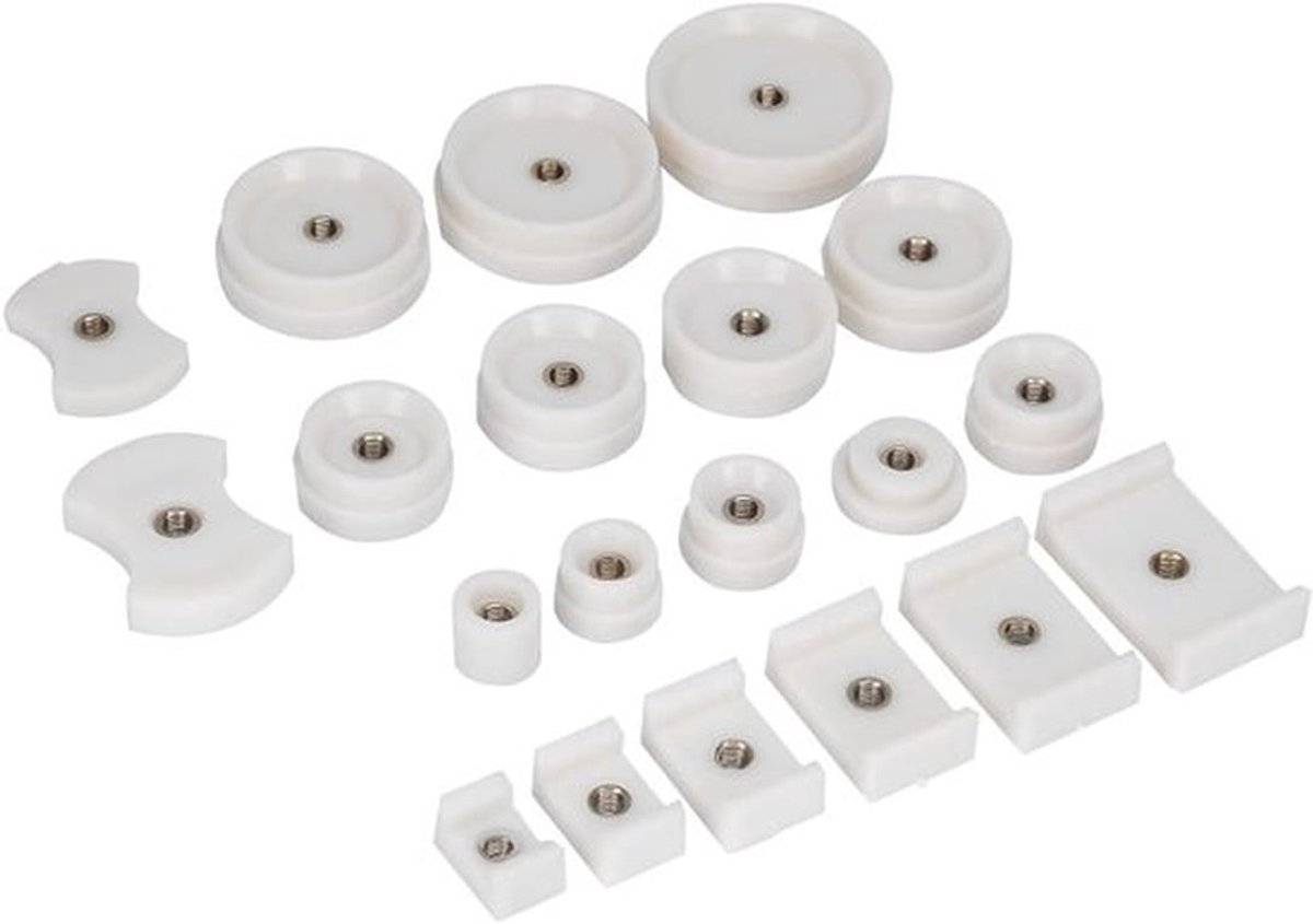 Complete Set van 20 Stuks Horloge Drukstempels voor Horlogereparatie - Handig en Draagbaar voor Professionals en Hobbyisten