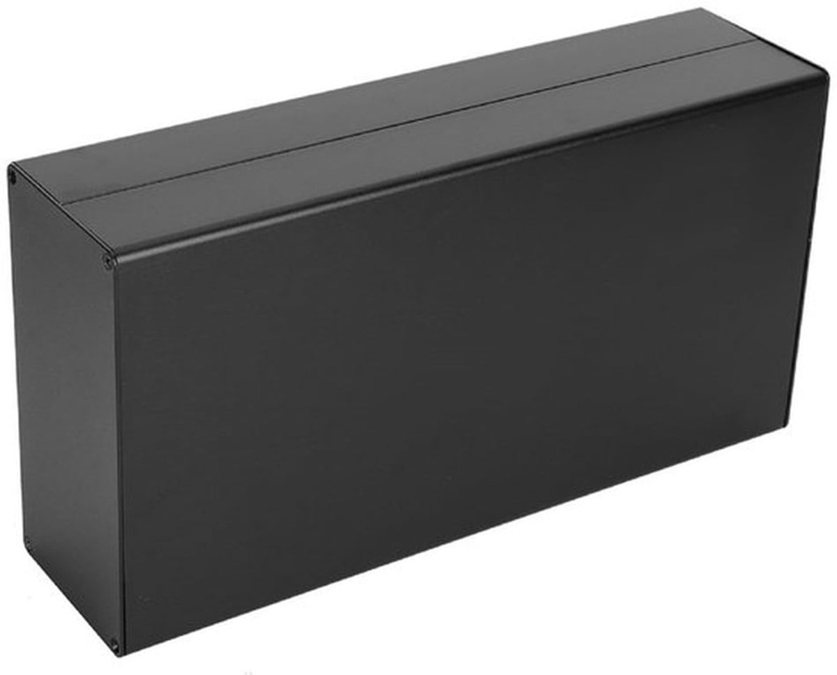 Aluminium Koelbehuizing voor Elektronische Projecten 80 x 160 x 300 mm
