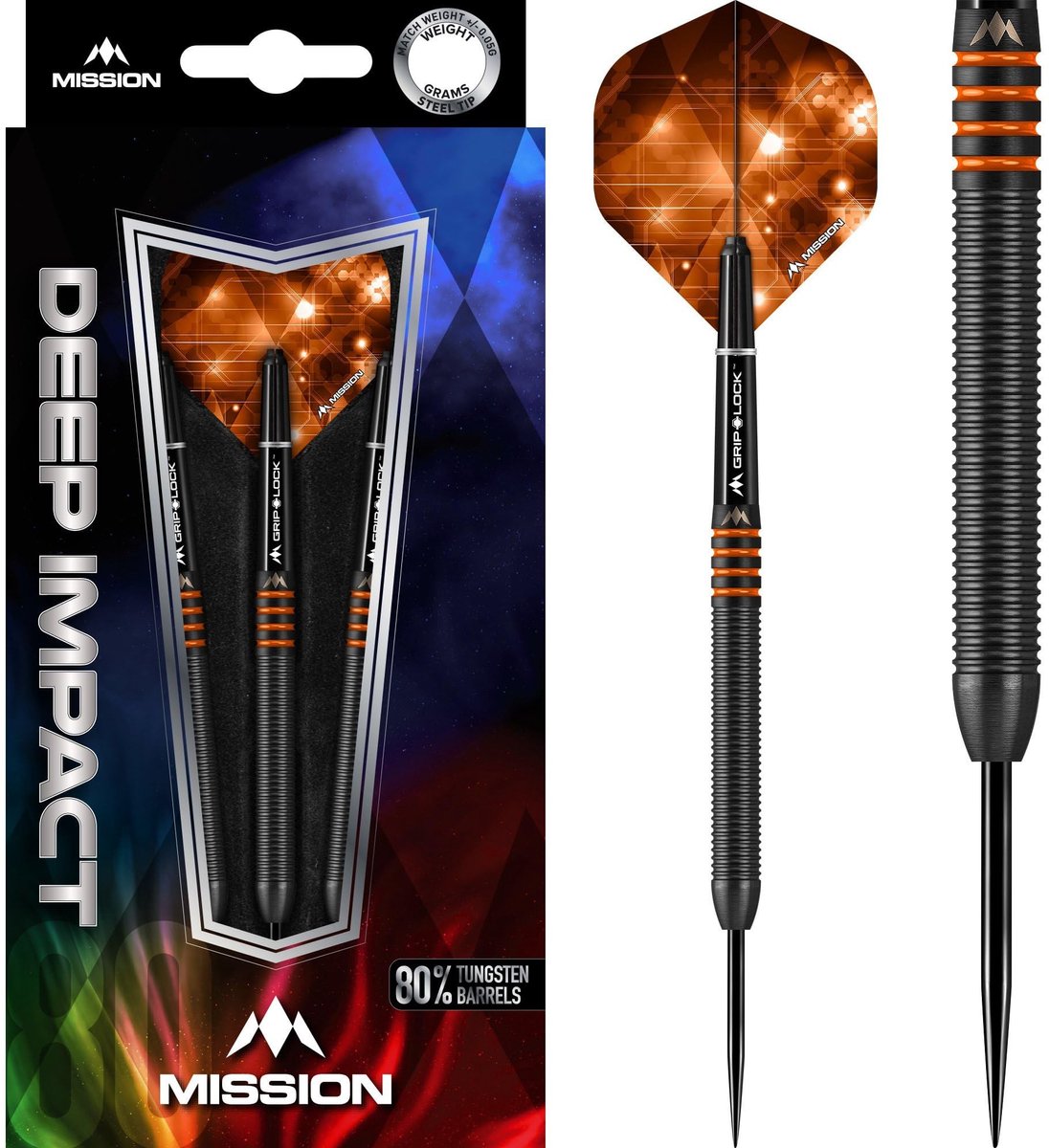 Solidchoice - Diepe Impact M4 Darts met Wolfraam Vaten en Titanium Coating
