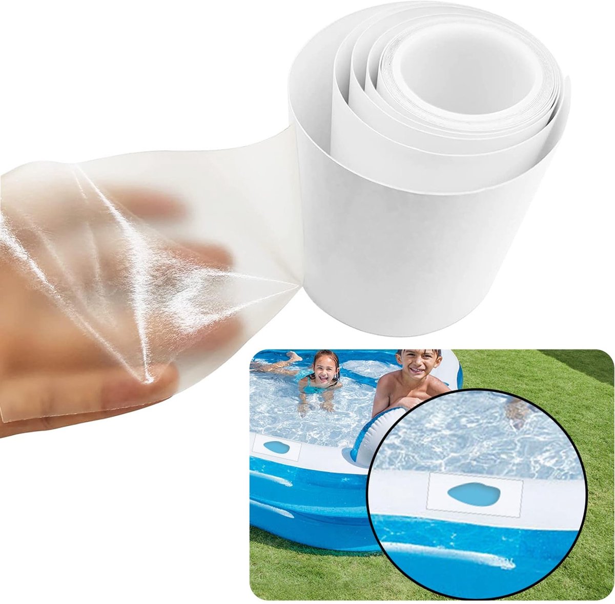 Solidchoice - Opblaasbare Patchreparatieset voor Zwembaden en Speelgoed
