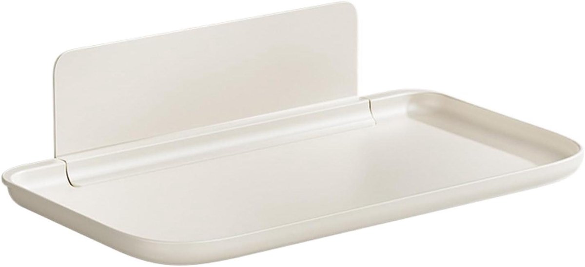 Opvouwbare Wandplank - Klapplank Opklapbaar - Ruimte Besparen - Zonder Boren - 23 x 113 x 23 mm - Multicolor