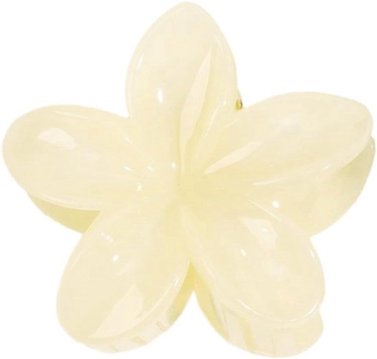 - Haarspeld - Antislip - Kunststof - Haaraccessoires - Haarclips - Dames - Geschikt voor - Geel - 1 stuk dames bloemen haarspeld voor dagelijks dragen